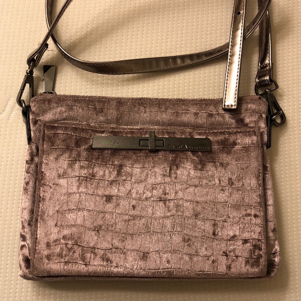 Enzo Angiolini Purple Crossbody Bag/WOC